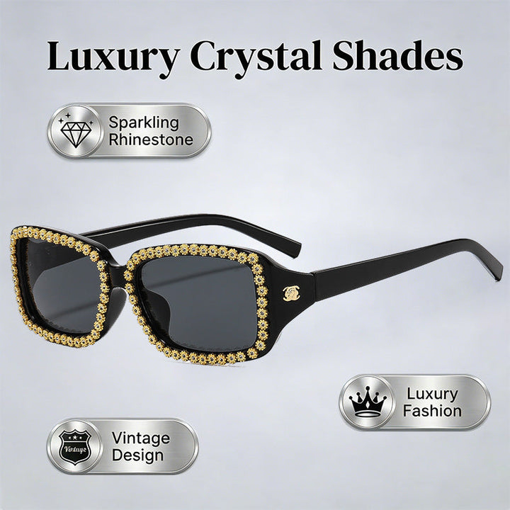 Ladies sunglasses with glamorous rhinestone frame Kalsten