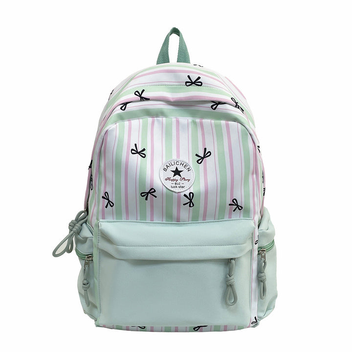 Modern Striped Backpack