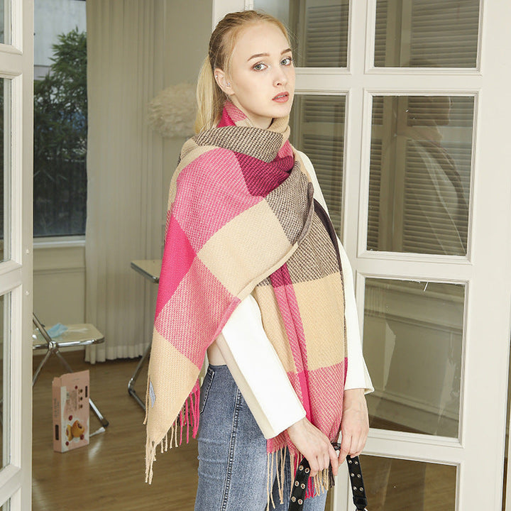 Ladies' throw blanket Kalsten