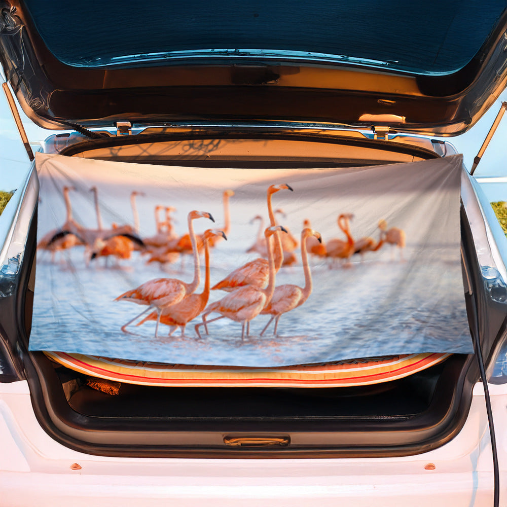 Luggage protection cover with maritime shell design Kalsten