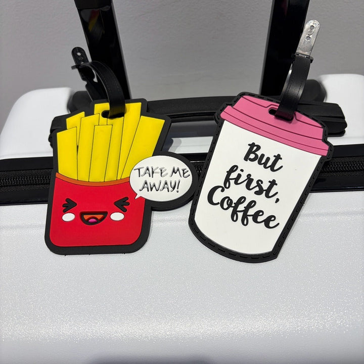 Playful Burger-Shaped Luggage Tag Kalsten
