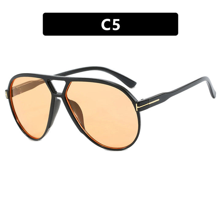 Ladies stylish pilot sunglasses with elegant design and UV protection Kalsten