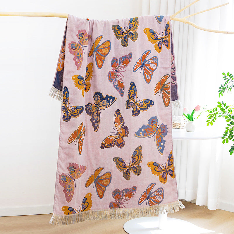Unisex cuddly blanket with cute bear motif Kalsten