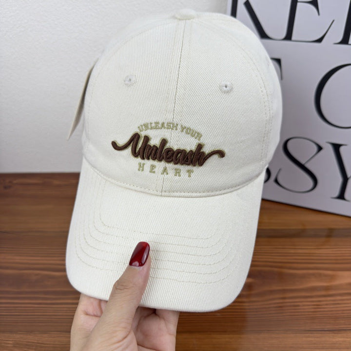 Women's Embroidered Heart Graphic Baseball Cap Kalsten