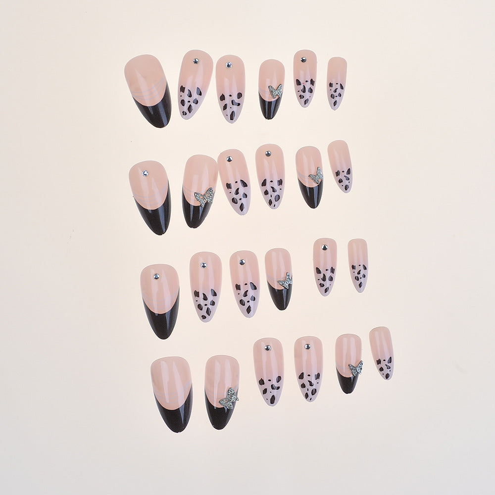 Artistic Press-On Nail Set with Elegant Designs Kalsten