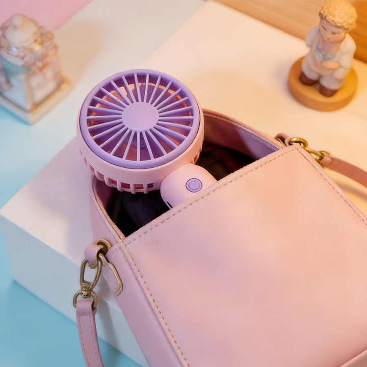 Women Portable USB Hand Fan with Flexibility Kalsten