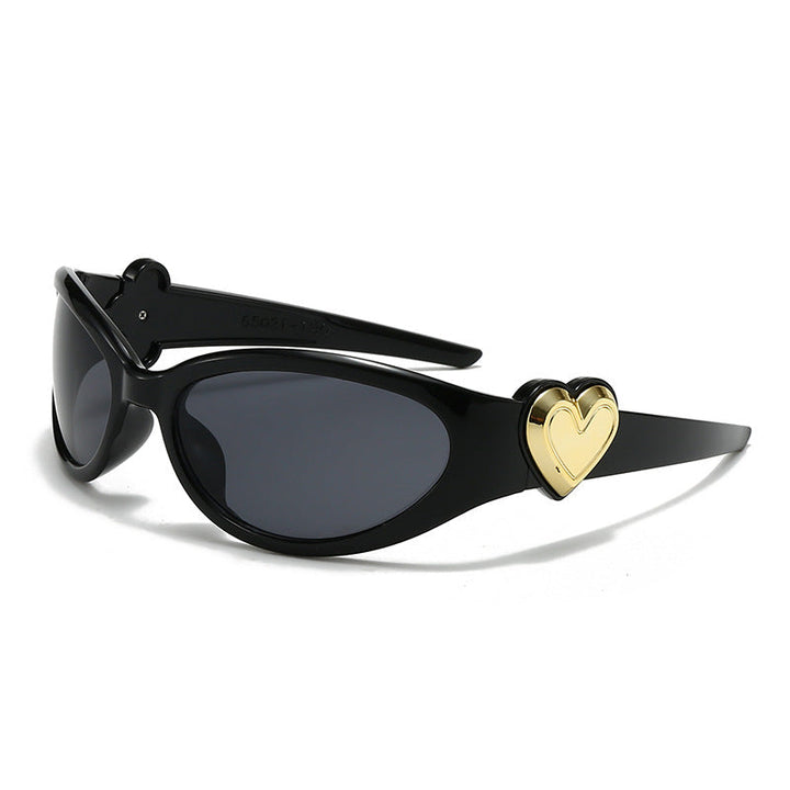 Ladies fashionable sunglasses in stylish heart design Kalsten