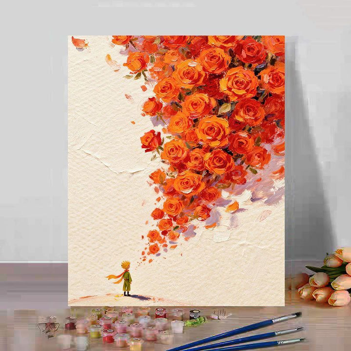Floral Fantasy Art Canvas Print Kalsten