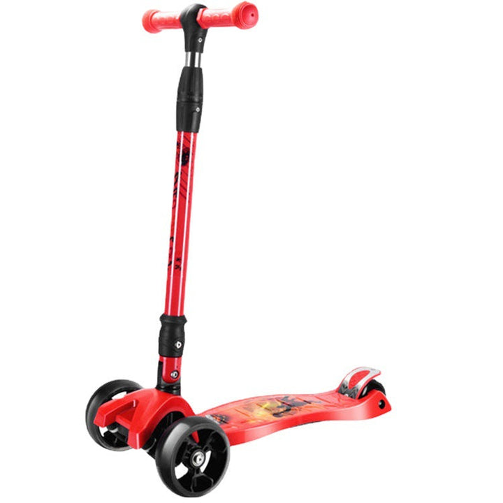 Foldable Light-Up Three-Wheel Scooter Kalsten