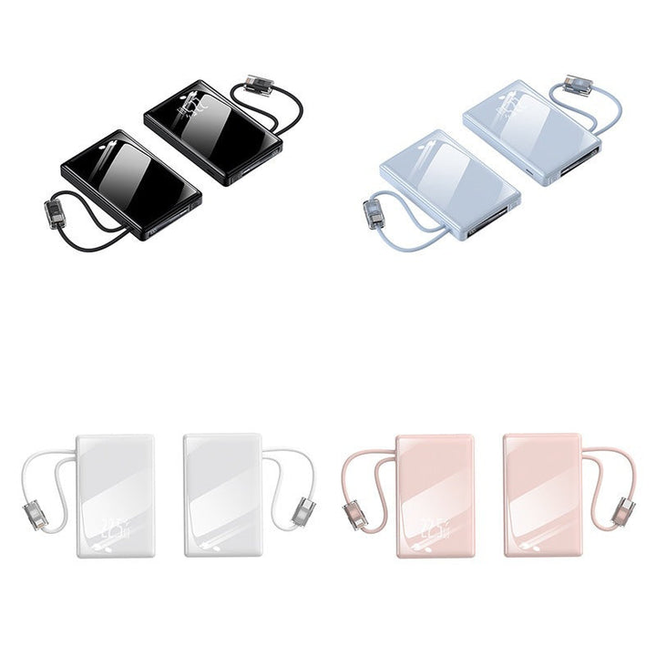 Portable power bank with multifunctional fast charging connector Kalsten