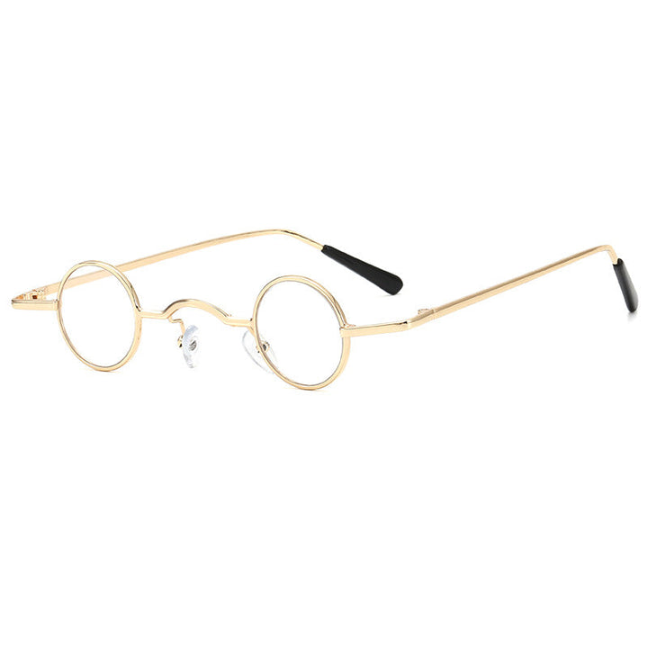 Women's fashionable round glasses with intricate metal frame Kalsten