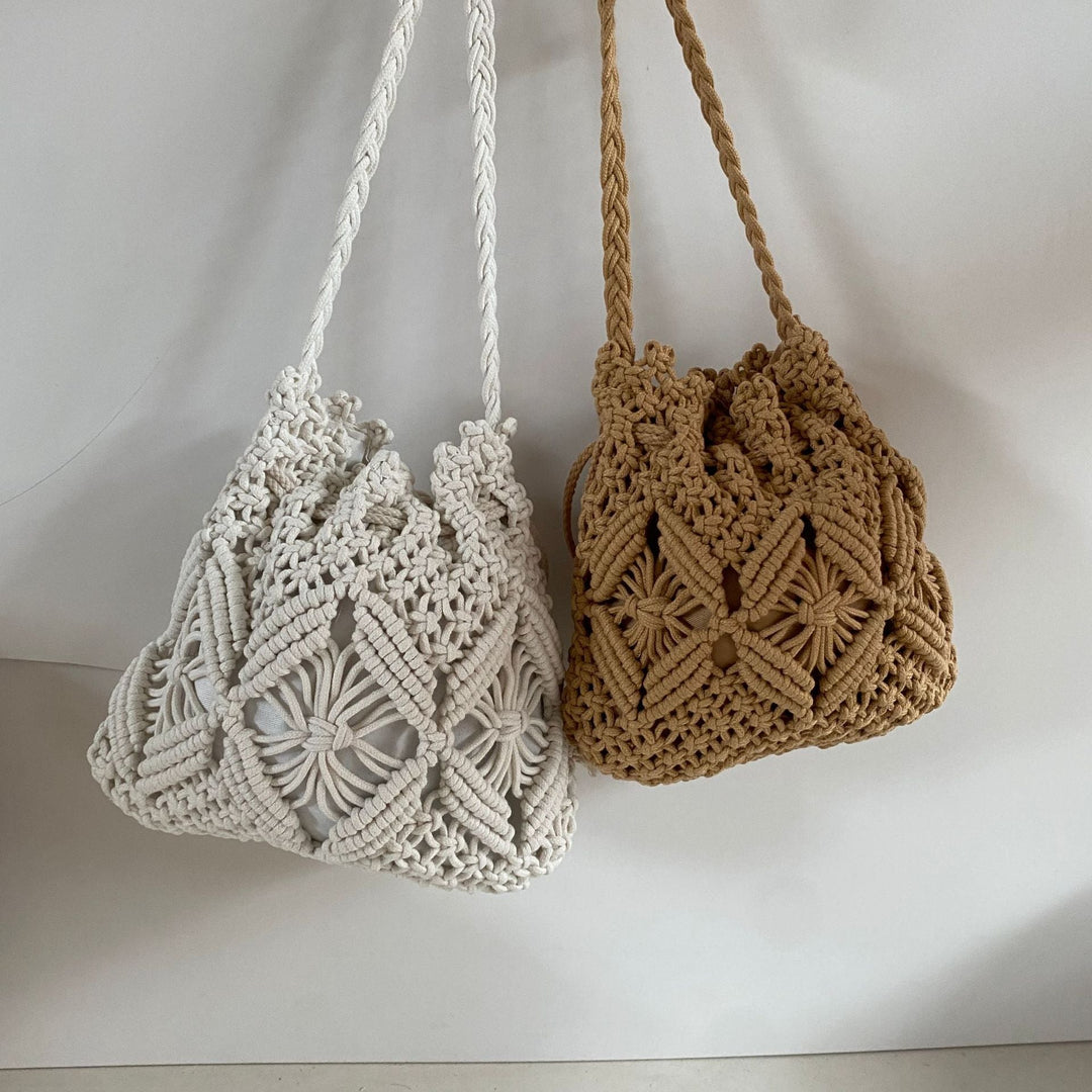 Macrame Crossbody Bag with Detail-Loving Pattern Kalsten