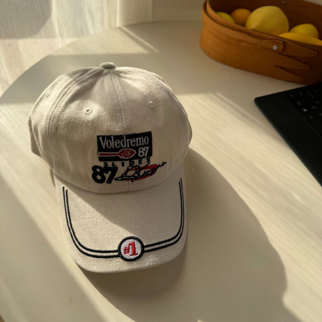 Men's Vintage-Inspired Embroidered Baseball Cap Kalsten 1783922647