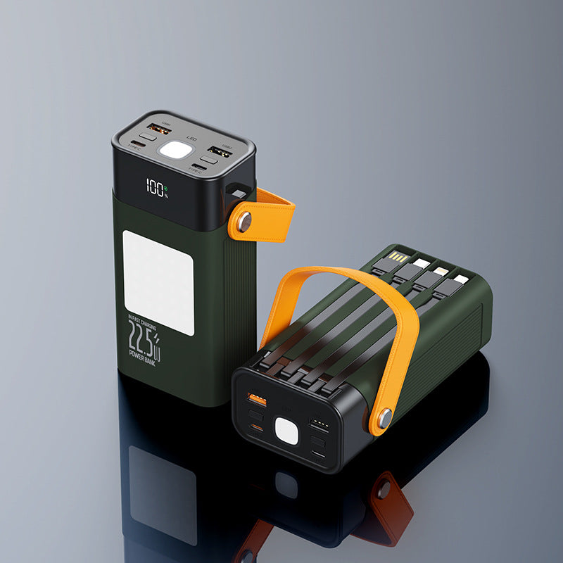 Portable power bank with fast charging port and LED display Kalsten