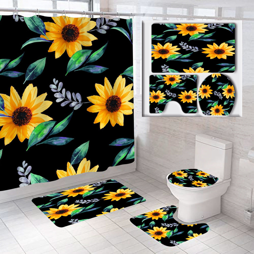 Floral Theme Bathroom Décor Set Kalsten