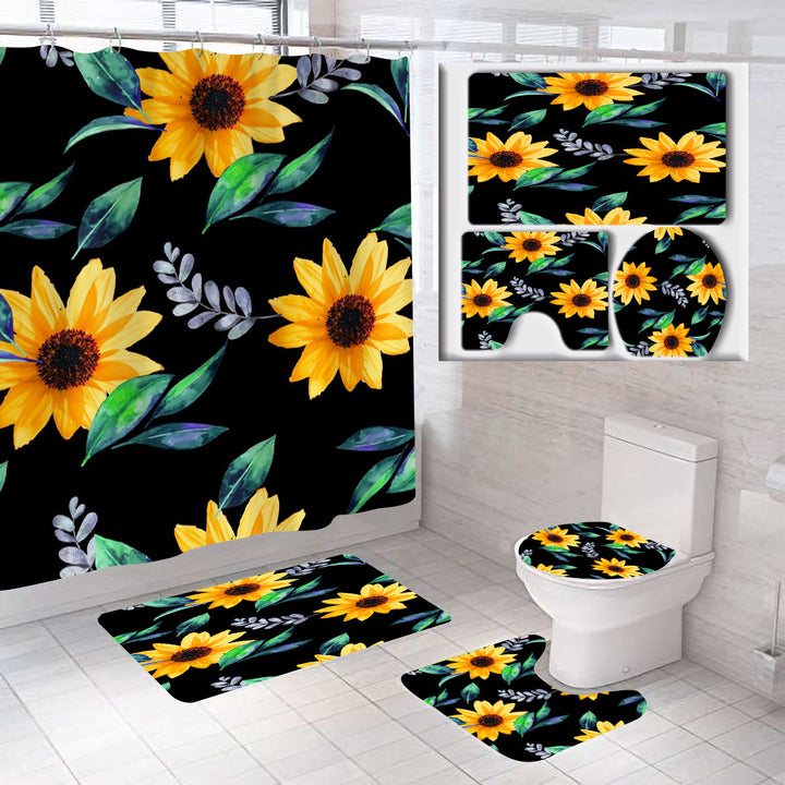 Floral Theme Bathroom Décor Set Kalsten
