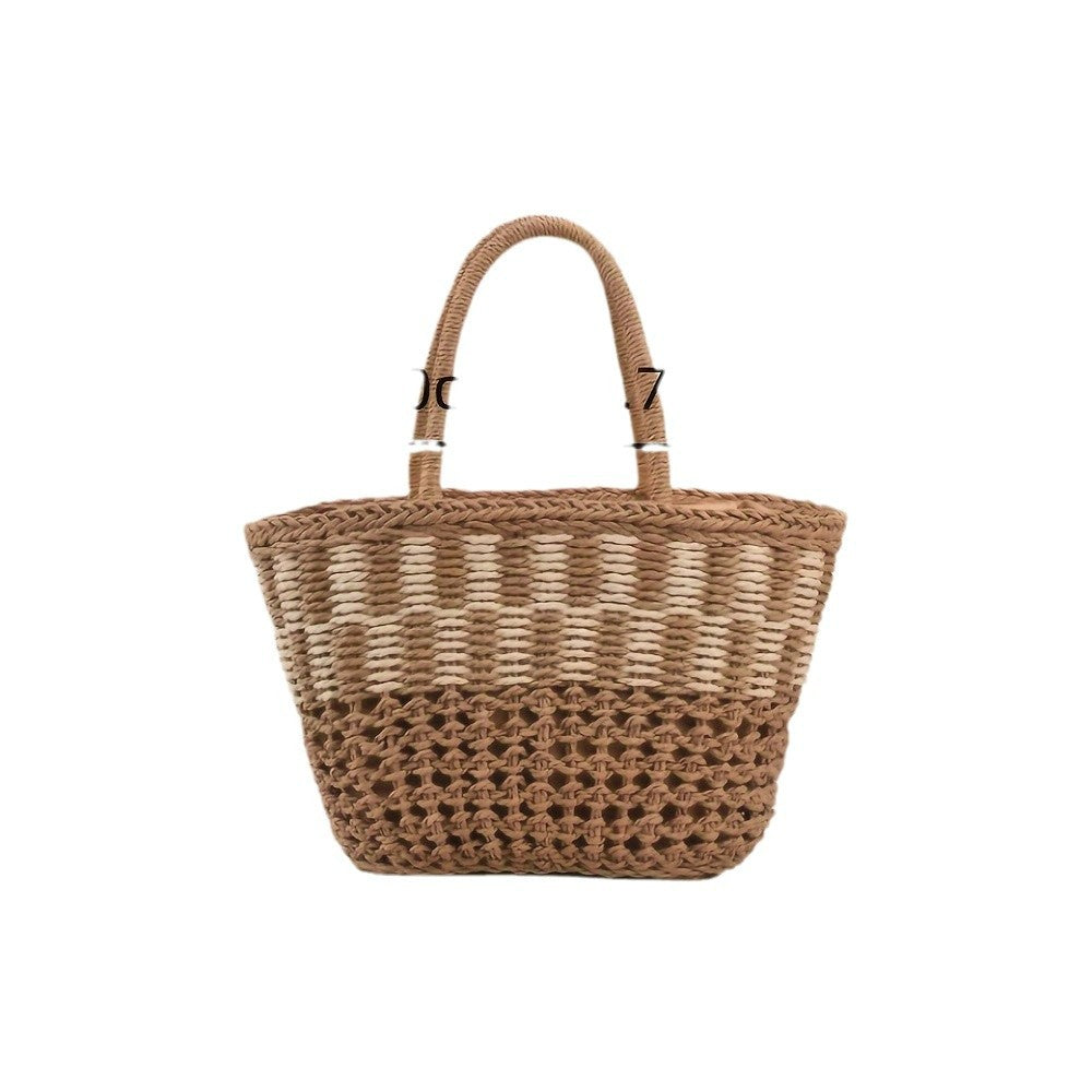 Basket bag with unique weaving structure Kalsten