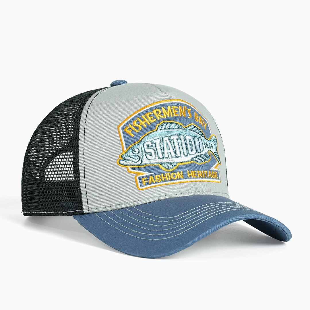 Ladies Trucker Cap with outstanding embroidery design Kalsten