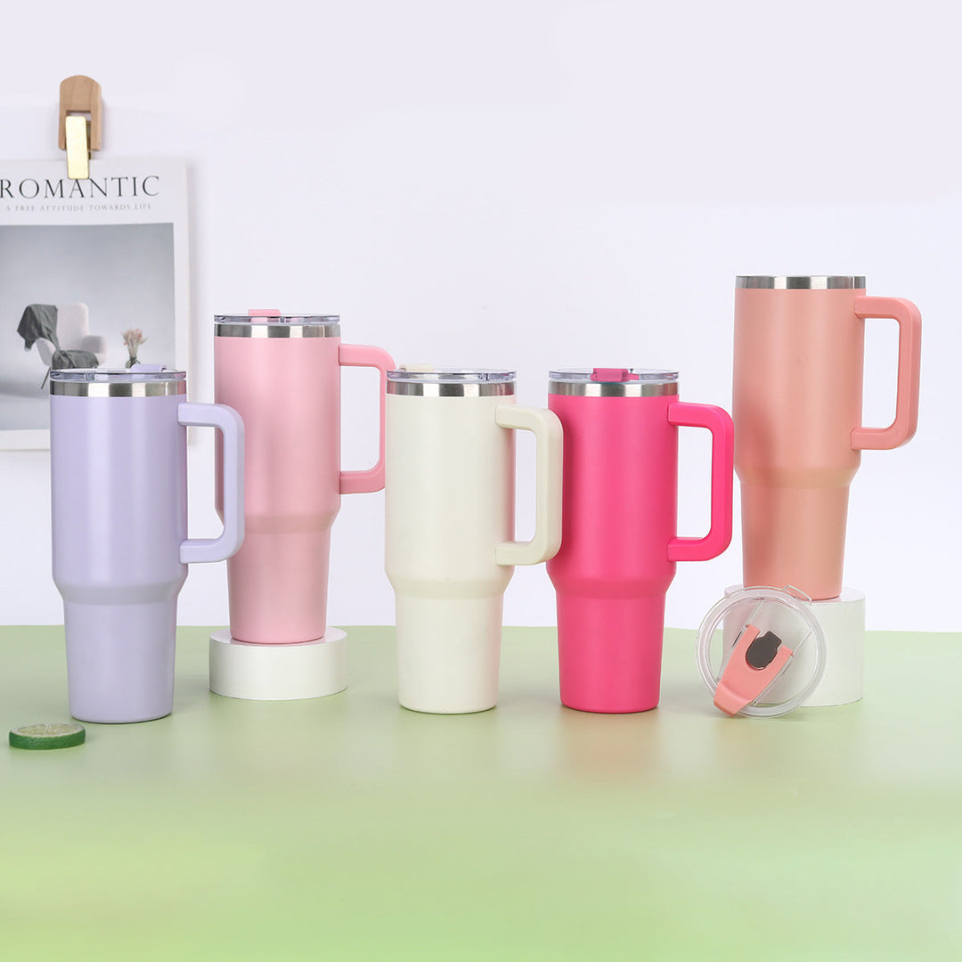 Women's High-Quality Thermal Mug with Ergonomic Handle and Leak-Proof Lid Kalsten