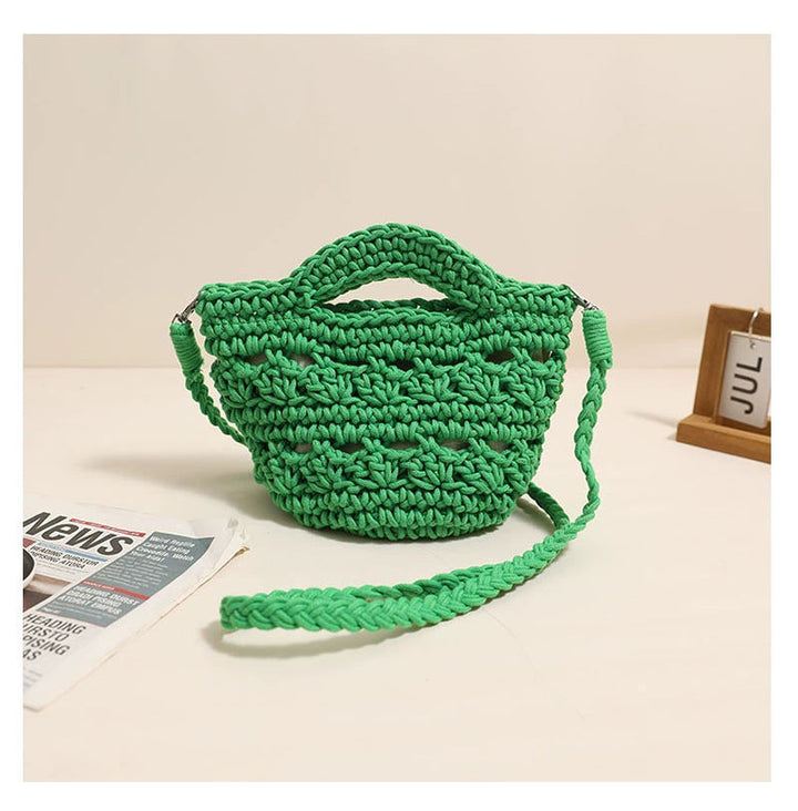 Handcrafted macrame shoulder bag with unique design Kalsten