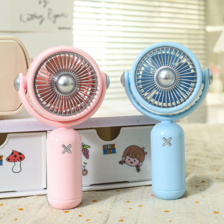 Women's portable hand fan with USB charging function and funny animal design Kalsten