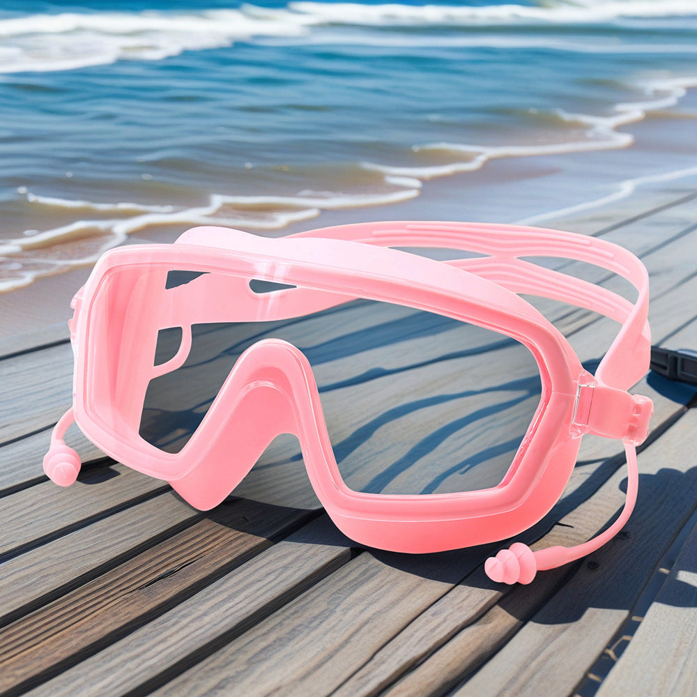 Diving mask with flexible silicone edge Kalsten