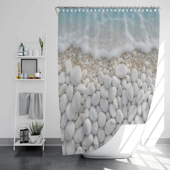 Coastal-Inspired Artistic Shower Curtain Kalsten