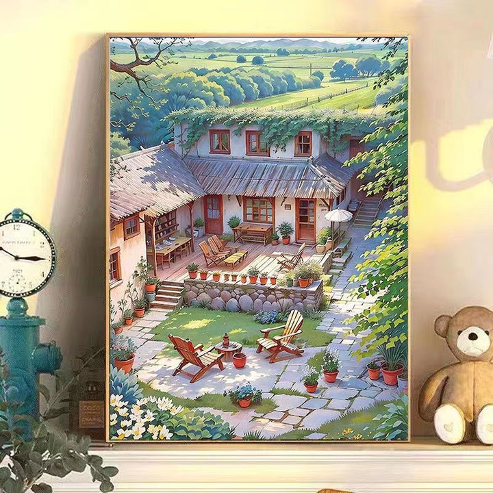 Serenity-Inspired Garden Scene Wall Art Kalsten