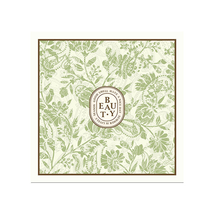Decorative Floral Area Mat Kalsten 1786980001