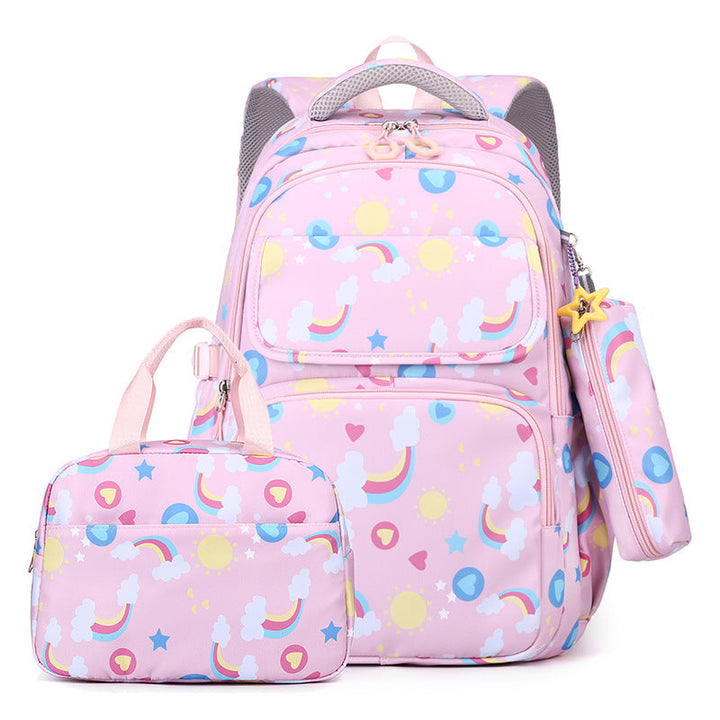 Playful school backpack with detachable accessories Kalsten
