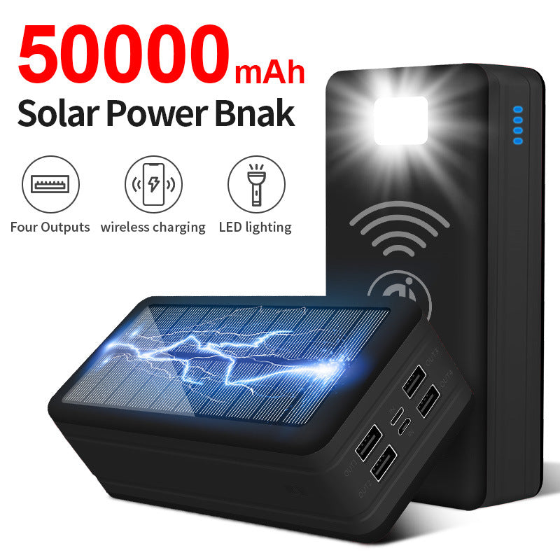 Solar Powerbank with Wireless Charging Function by Kalsten