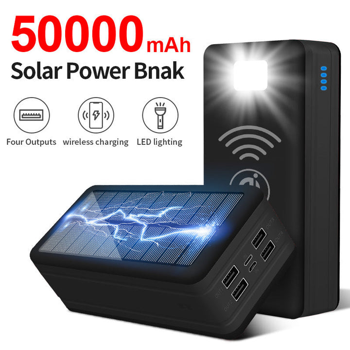 Solar Powerbank with Wireless Charging Function by Kalsten