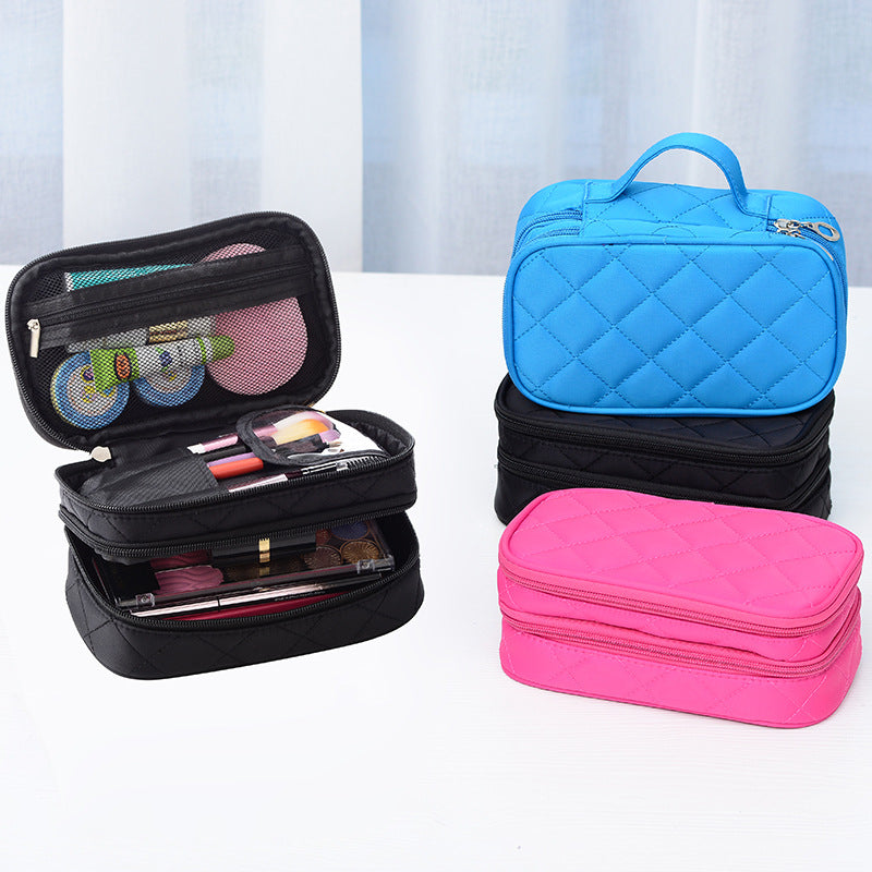 Cosmetic Organizer With Elegant Structure And Practical Carrying Handle Kalsten