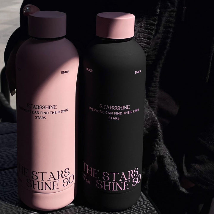 Women's insulated bottle with ergonomic design and practical carrying strap Kalsten