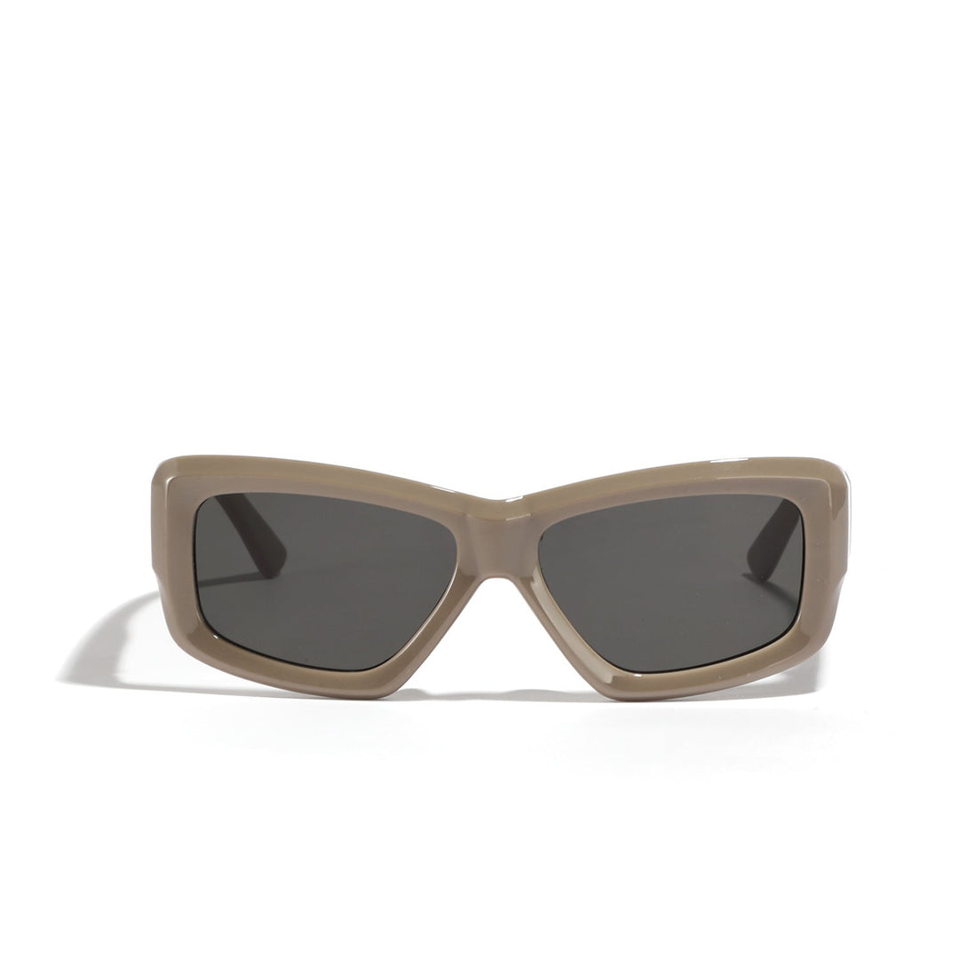 Women's oversized geometric sunglasses with modern frame Kalsten