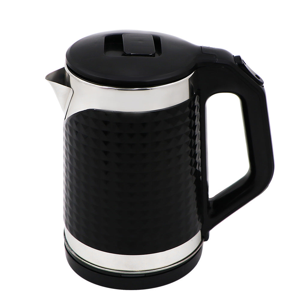 High-Powered Electric Kettle with Rapid Boil Function and 360° Swivel Base Kalsten