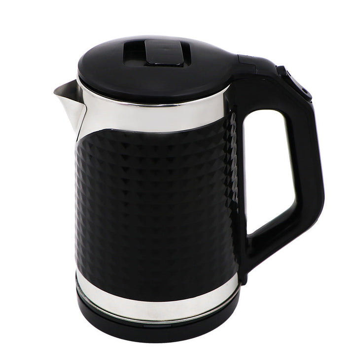 High-Powered Electric Kettle with Rapid Boil Function and 360° Swivel Base Kalsten