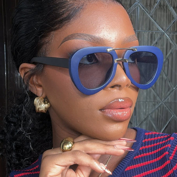 Womens extravagant sunglasses in modern heart design Kalsten