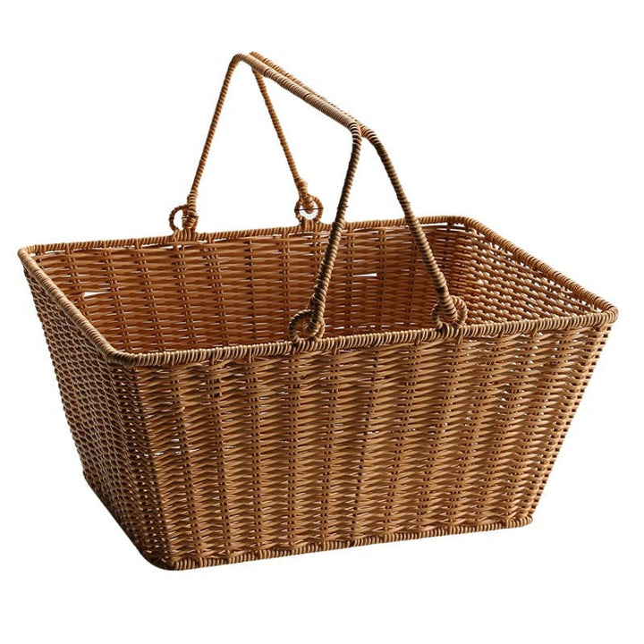 Unisex Rectangular Shopping and Storage Basket Kalsten