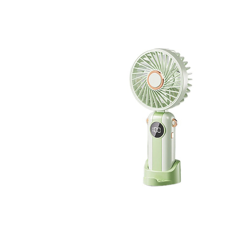 Unisex Portable Fan with Smart LED Display and Variable Speed Control Kalsten