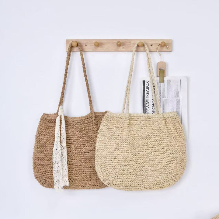 Beach bag in modern macrame style Kalsten