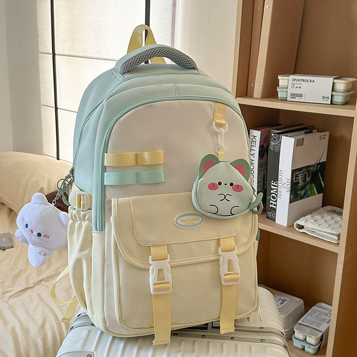 Multi-Compartment Casual School Backpack