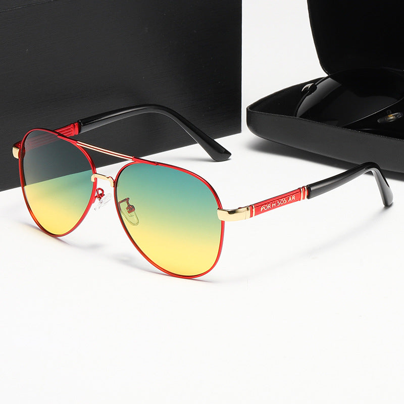 Women's Elegant Pilot Sunglasses with High-Quality Polarized Lenses Kalsten