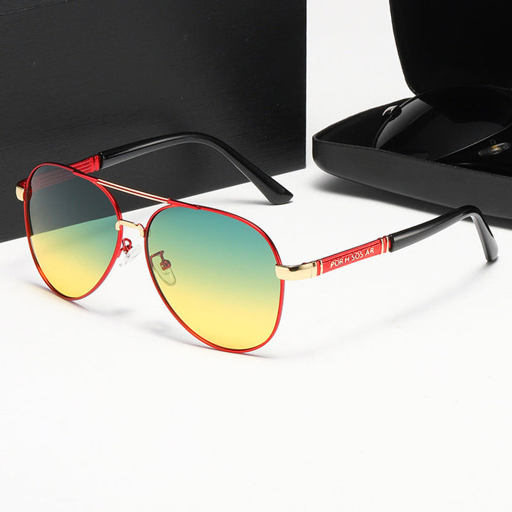Women's Elegant Pilot Sunglasses with High-Quality Polarized Lenses Kalsten