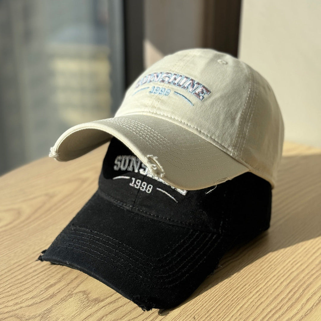 Women's Casual Distressed Baseball Cap Kalsten