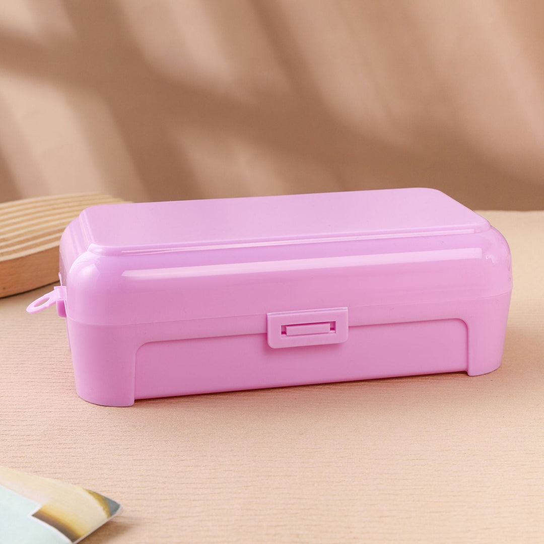 Compact Multi-Section Clear Organizer Box Kalsten