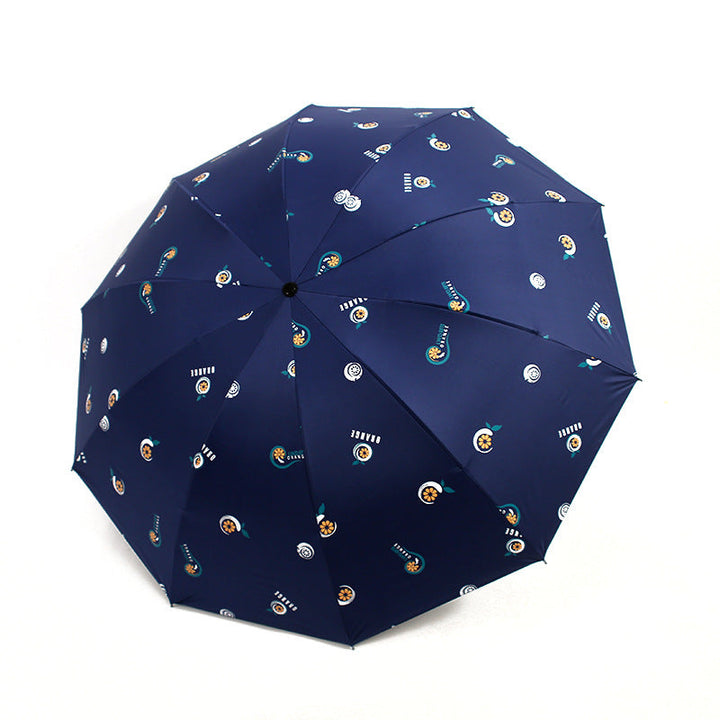 Ladies folding umbrella with cheerful motifs Kalsten