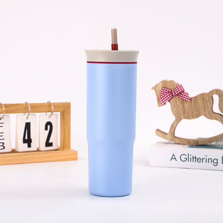 Ladies Insulated Drinking Cup with Flexible Straw Kalsten