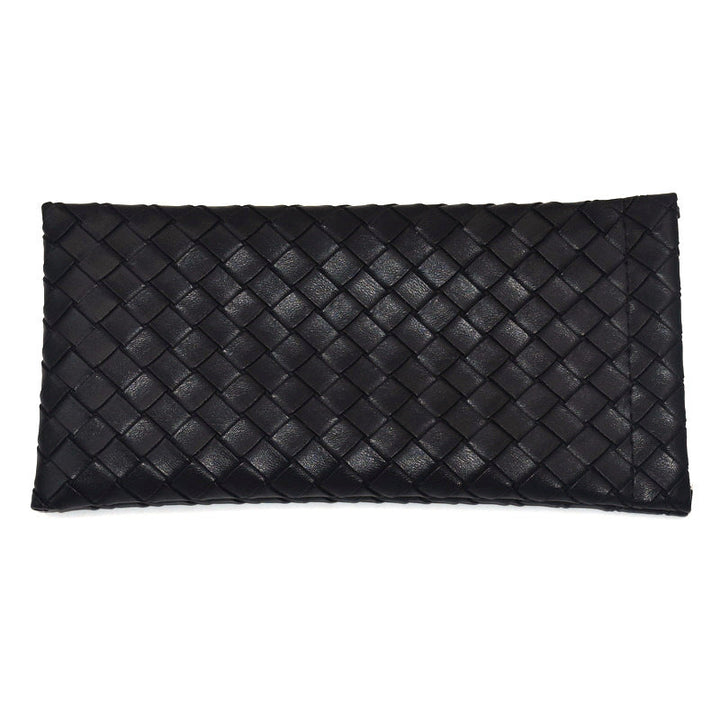 Woven Leather Clutch Wallet Kalsten