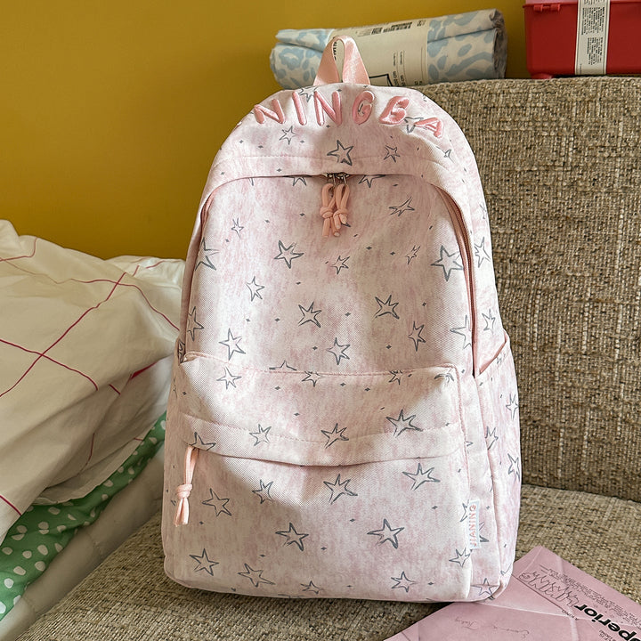 Women’s Stylish Star-Printed Backpack Kalsten